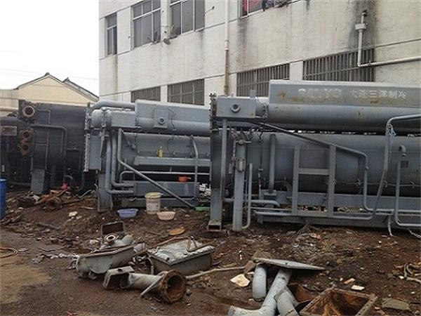 回收二手冷水機(jī)組，溴化鋰中央空調(diào)回收